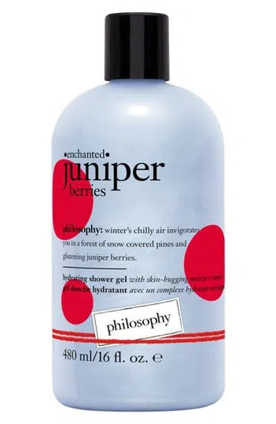Philosophy Di Lorenzo Serafini Philosophy Enchanted Juniper Berries Hydrating Shower Gel, Bubble Bath & Shampoo In Transparent