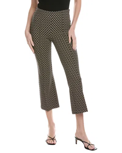 Philosophy Di Lorenzo Serafini Philosophy Flare Cropped Pant In Brown