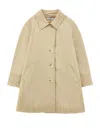 Philosophy Di Lorenzo Serafini Logo-patch Trench Coat In Gold