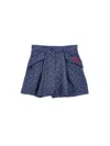 Philosophy Di Lorenzo Serafini Philosophy Kids  Bermuda Shorts With Embroidered Pockets In Blue