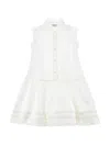 Philosophy Di Lorenzo Serafini Philosophy Kids  Dress With Lace Details In White