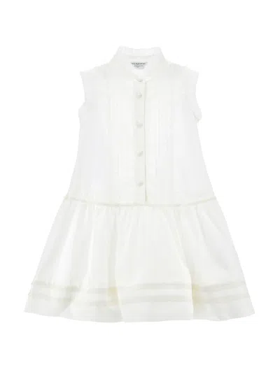 Philosophy Di Lorenzo Serafini Philosophy Kids  Dress With Lace Details In White