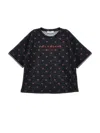 Philosophy Di Lorenzo Serafini Philosophy Kids  Philosophy' T-shirt With Cherry Print In Black