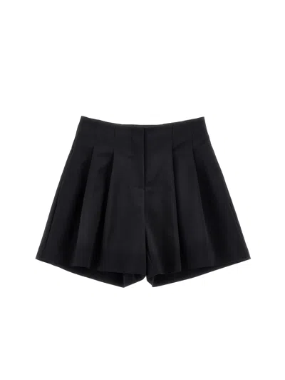 Philosophy Di Lorenzo Serafini Philosophy Kids  Pleated Shorts With Bow Belt In Black