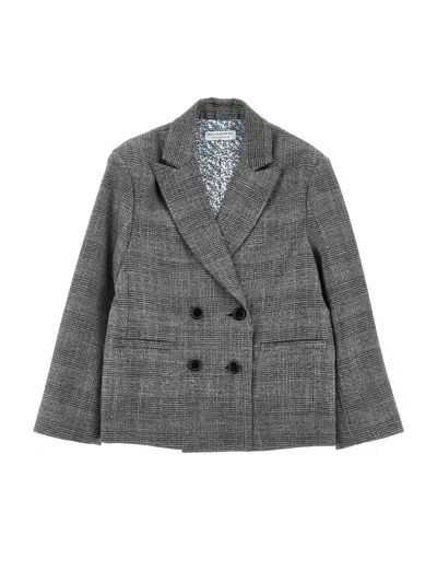 Philosophy Di Lorenzo Serafini Philosophy Kids  Prince Of Wales Blazer In Black