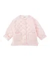Philosophy Di Lorenzo Serafini Philosophy Kids  Quilted Jacket With Printed Details In Pink