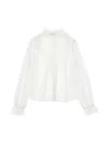 Philosophy Di Lorenzo Serafini Philosophy Kids  Shirt With Lace And Buttons In White