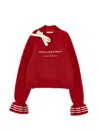 Philosophy Di Lorenzo Serafini Philosophy Kids  Sweater With Bow And Logo In Red