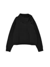 Philosophy Di Lorenzo Serafini Philosophy Kids  Sweater With Embroidery And Buttons In Black