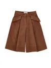 Philosophy Di Lorenzo Serafini Philosophy Kids  Velvet Jeans In Brown