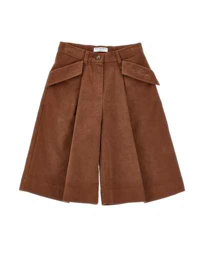 Philosophy Di Lorenzo Serafini Philosophy Kids  Velvet Jeans In Brown
