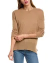 Philosophy Di Lorenzo Serafini Philosophy Oversized Crewneck Cashmere Sweater In Brown