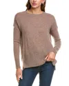 Philosophy Di Lorenzo Serafini Philosophy Oversized Crewneck Cashmere Sweater In Brown