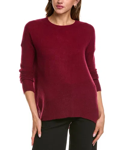 Philosophy Di Lorenzo Serafini Philosophy Oversized Crewneck Cashmere Sweater In Burgundy