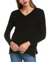 Philosophy Di Lorenzo Serafini Philosophy Oversized V-neck Sweater In Black
