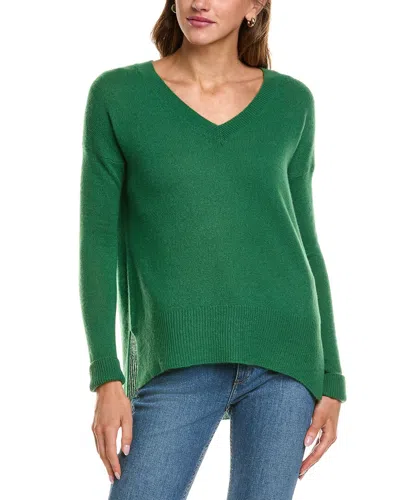 Philosophy Di Lorenzo Serafini Philosophy Oversized V-neck Sweater In Green