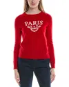 Philosophy Di Lorenzo Serafini Philosophy Paris With Love Cashmere Sweater In Red
