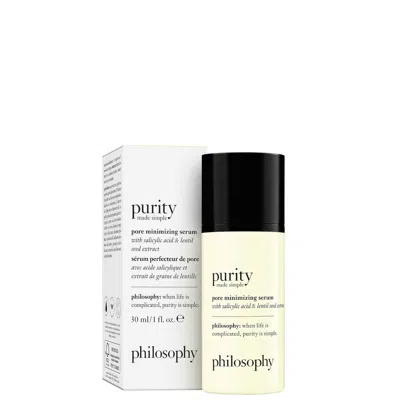 PHILOSOPHY DI LORENZO SERAFINI PHILOSOPHY PURITY PORE MINIMIZING SERUM 30ML