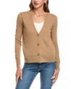 Philosophy Di Lorenzo Serafini Philosophy Split V-neck Cashmere Cardigan In Brown
