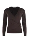 Philosophy Di Lorenzo Serafini Philosophy Sweater In Wool Blend. In Brown