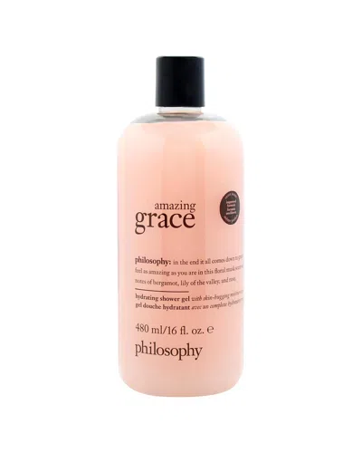 Philosophy Di Lorenzo Serafini Philosophy Unisex 16oz Amazing Grace Hydrating Shower Gel In Transparent