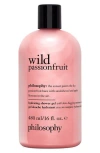 Philosophy Di Lorenzo Serafini Philosophy Wild Passion Fruit Shampoo, Shower Gel & Bubble Bath In Transparent
