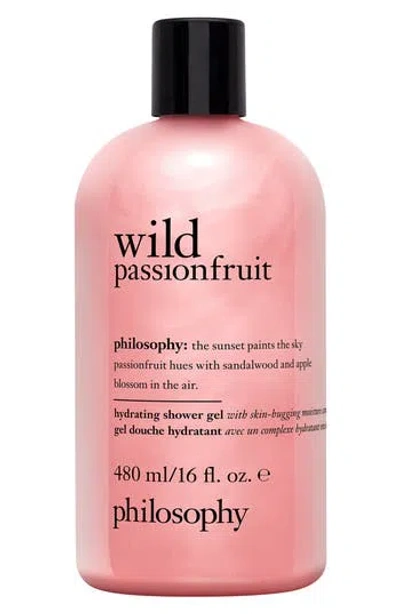 Philosophy Di Lorenzo Serafini Philosophy Wild Passion Fruit Shampoo, Shower Gel & Bubble Bath In Transparent