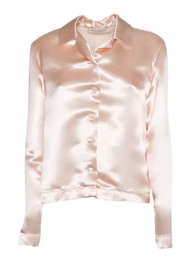 PHILOSOPHY DI LORENZO SERAFINI PINK SHIRT