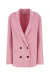 Shop Philosophy Di Lorenzo Serafini Pink Wool Blazer In 222