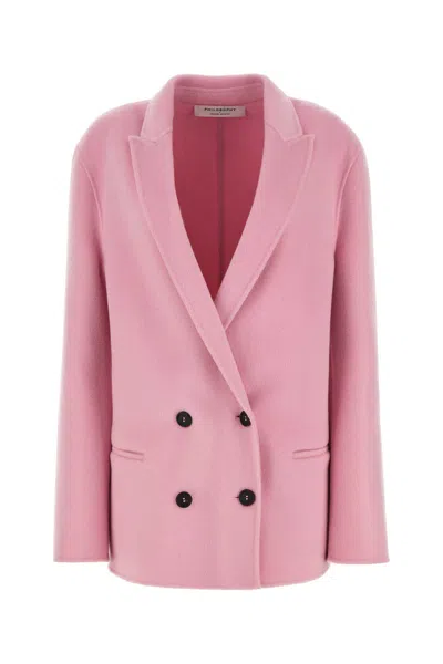 PHILOSOPHY DI LORENZO SERAFINI PINK WOOL BLAZER