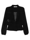 Philosophy Di Lorenzo Serafini Pleated Blouse In 黑色