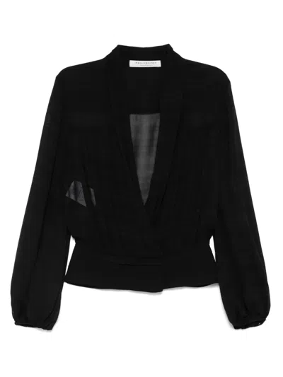 PHILOSOPHY DI LORENZO SERAFINI PLEATED BLOUSE