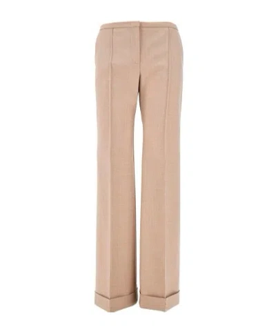 Philosophy Di Lorenzo Serafini Pleated Casual Pants In Nude