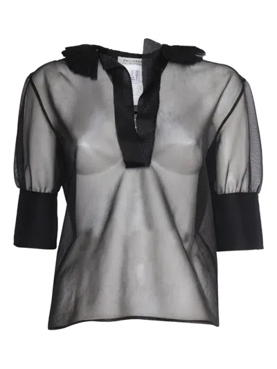 Philosophy Di Lorenzo Serafini Philosophy Shirt In Black