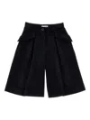 Philosophy Di Lorenzo Serafini Pleated Flap-pocket Trousers In Black