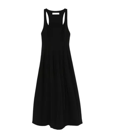 PHILOSOPHY DI LORENZO SERAFINI PLEATED MIDI DRESS
