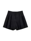 Philosophy Di Lorenzo Serafini Pleated Shorts In Black