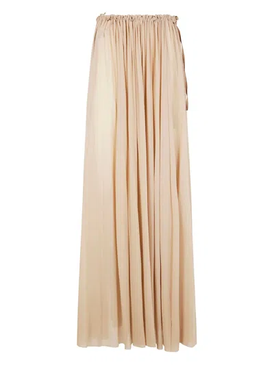 Philosophy Di Lorenzo Serafini Pleated Skirt In Beige
