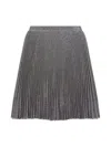 Philosophy Di Lorenzo Serafini Pleated Skirt In Silver