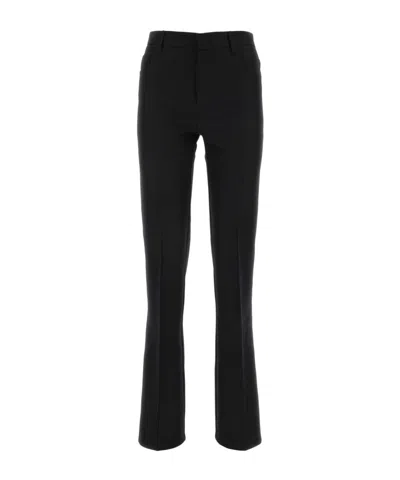 Philosophy Di Lorenzo Serafini Pressed-crease Straight-leg Trousers In Black
