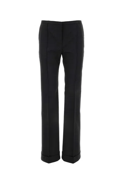 Philosophy Di Lorenzo Serafini Slate Stretch Polyester Blend Pant In Black