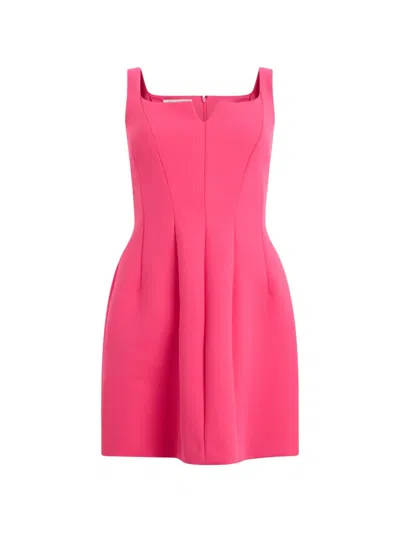 Philosophy Di Lorenzo Serafini Pleated Trapeze Mini Dress In Pink