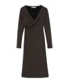 Philosophy Di Lorenzo Serafini Philosophy Dress In Nylon. In Brown