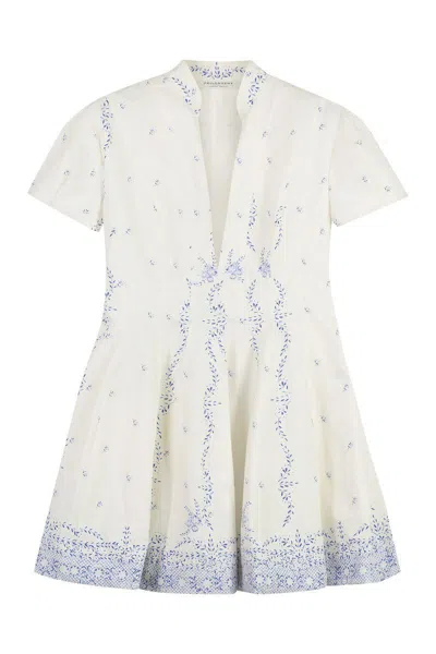 Philosophy Di Lorenzo Serafini Poplin Mini Dress