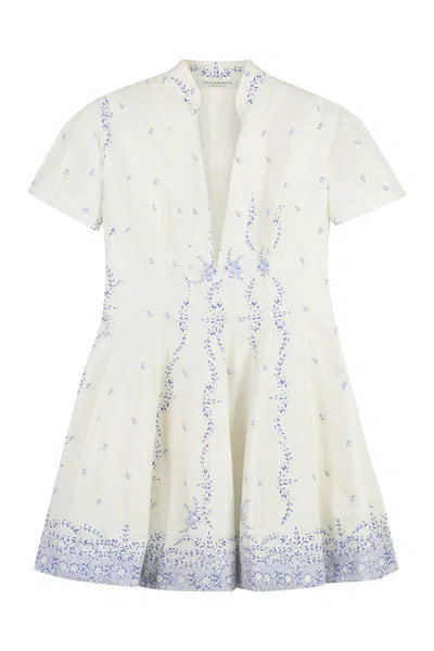 PHILOSOPHY DI LORENZO SERAFINI PHILOSOPHY DI LORENZO SERAFINI POPLIN MINI DRESS