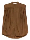 Philosophy Di Lorenzo Serafini Poplin Shirt In Brown