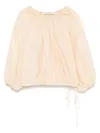 Philosophy Di Lorenzo Serafini Ruched Detailed Blouse In Pink