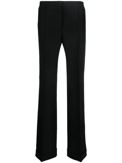Philosophy Di Lorenzo Serafini Pressed-crease Tailored Trousers In Black
