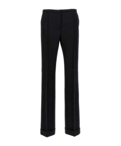 Philosophy Di Lorenzo Serafini Pressed-crease Tailored Trousers In Black