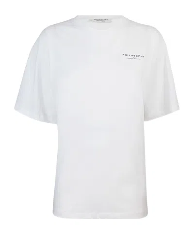 PHILOSOPHY DI LORENZO SERAFINI STRAWBERRY-PRINT COTTON T-SHIRT